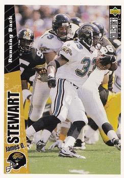 James O. Stewart Jacksonville Jaguars 1996 Upper Deck Collector's Choice NFL #365